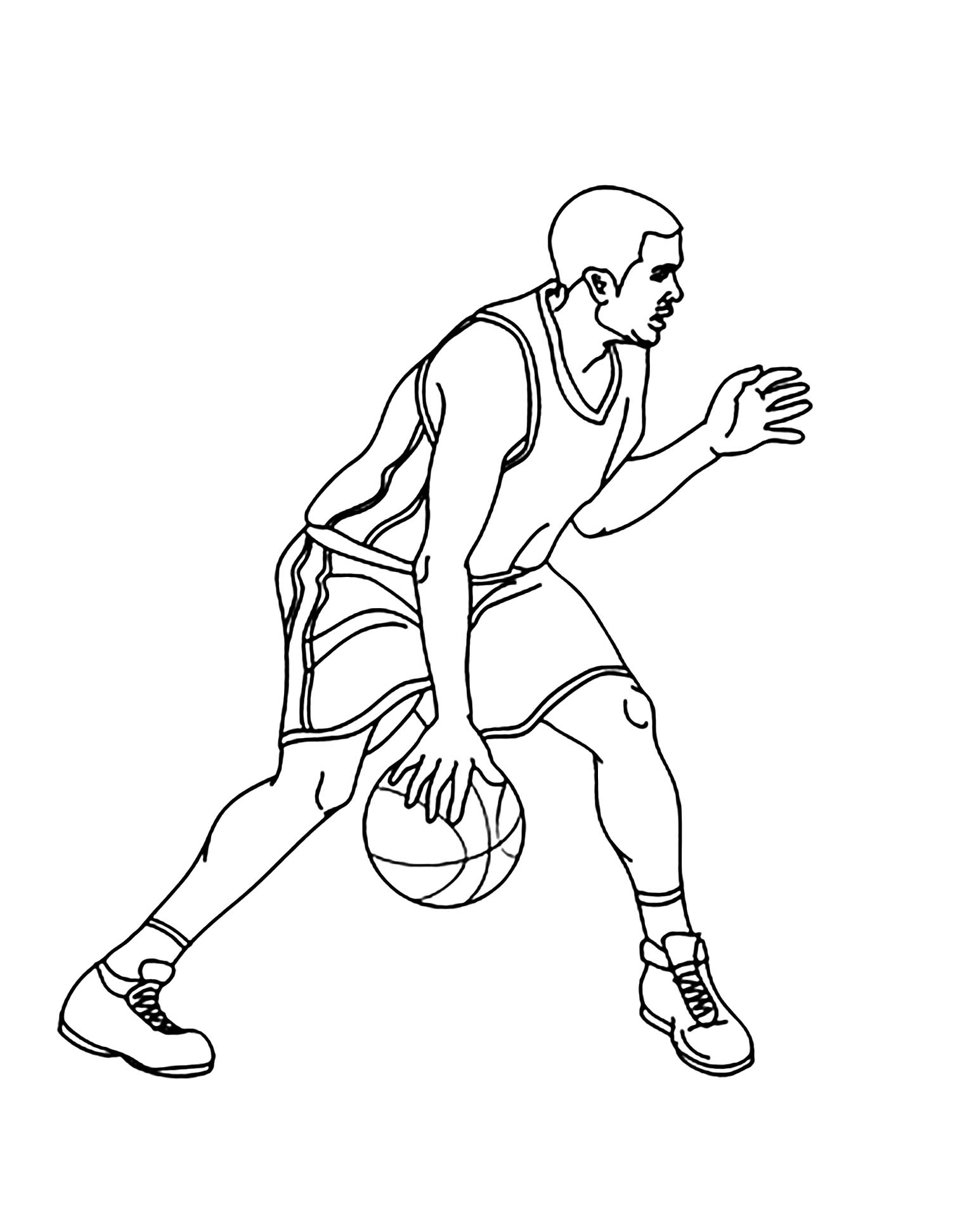 Basketball Coloring Pages Free Printable 81