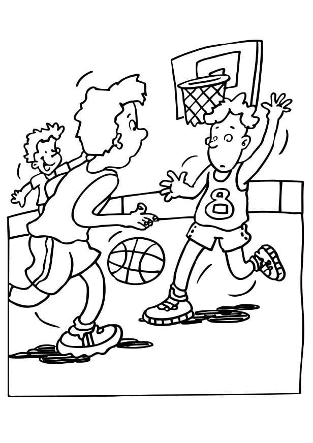 Basketball Coloring Pages Free Printable 86