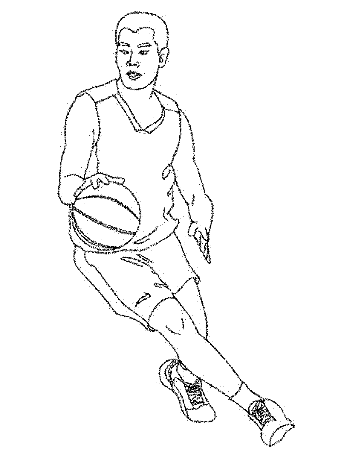 Basketball Coloring Pages Free Printable 9