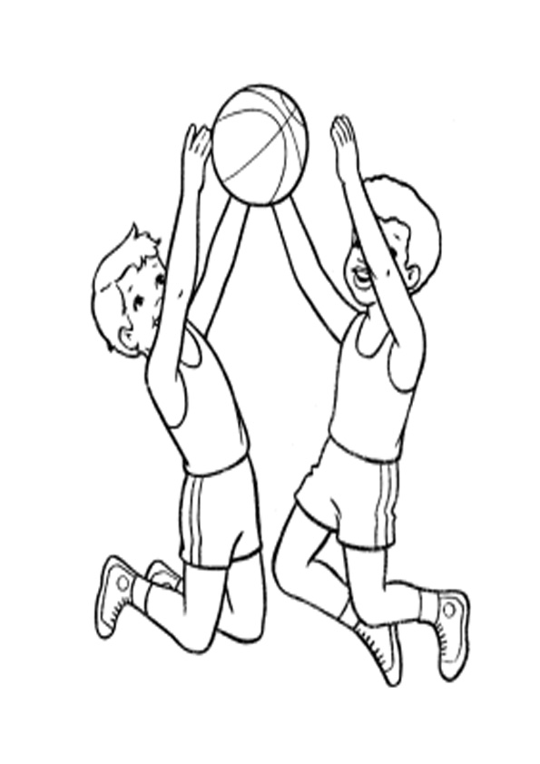 Basketball Coloring Pages Free Printable 90