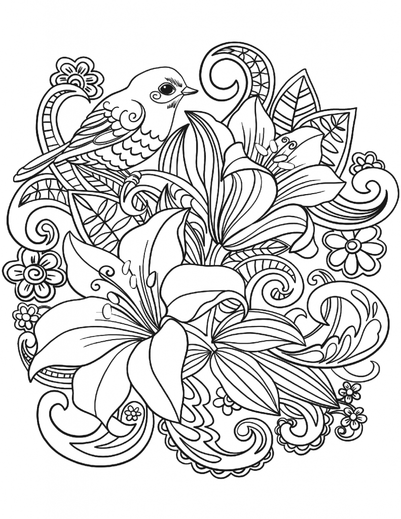 Dining Doodle Coloring Pages for Adults Unique 12