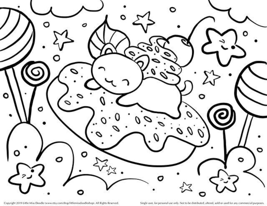 Dining Doodle Coloring Pages for Adults Unique 126