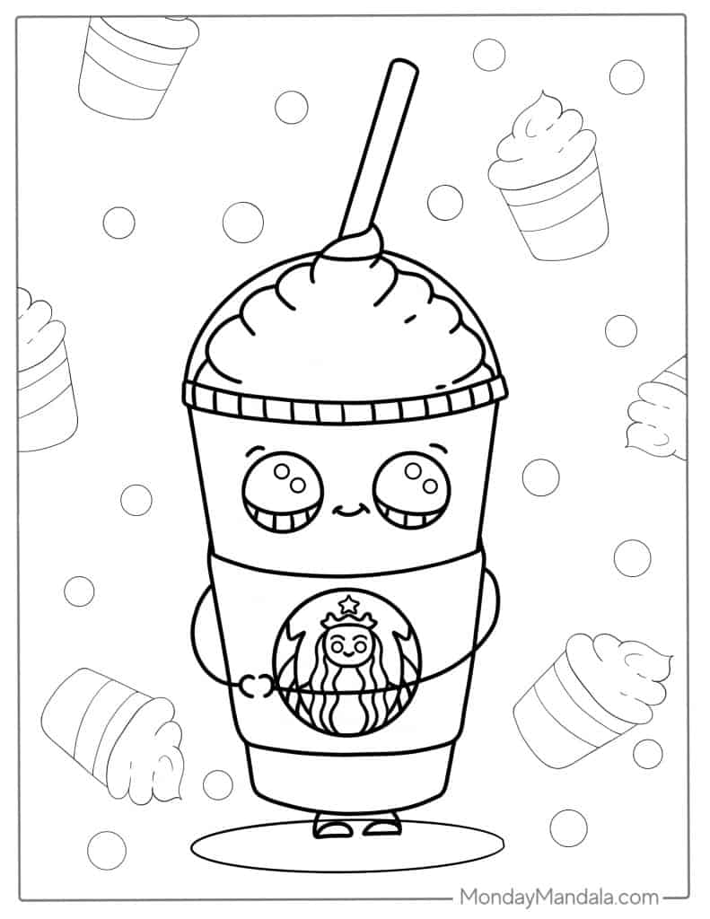 Dining Doodle Coloring Pages for Adults Unique 129