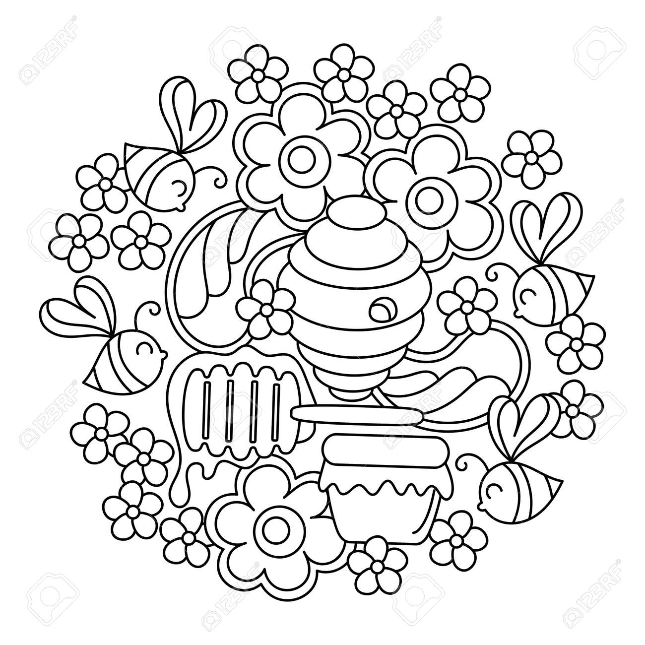 Dining Doodle Coloring Pages for Adults Unique 152