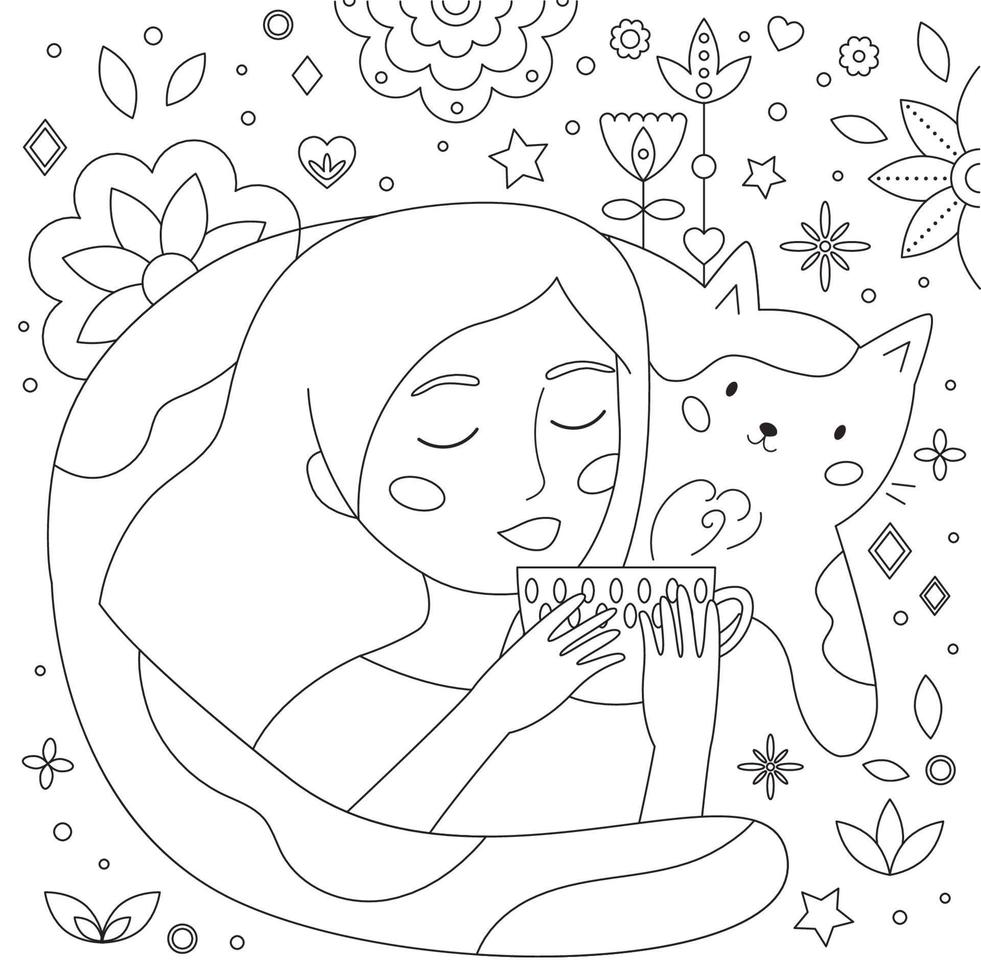 Dining Doodle Coloring Pages for Adults Unique 6