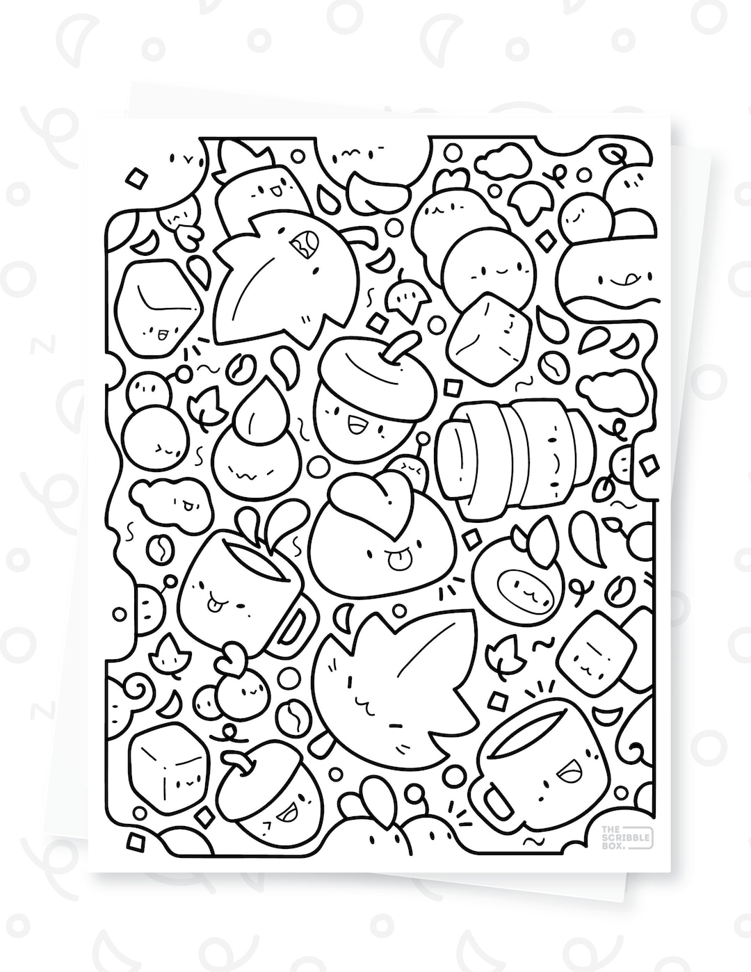 Dining Doodle Coloring Pages for Adults Unique 84