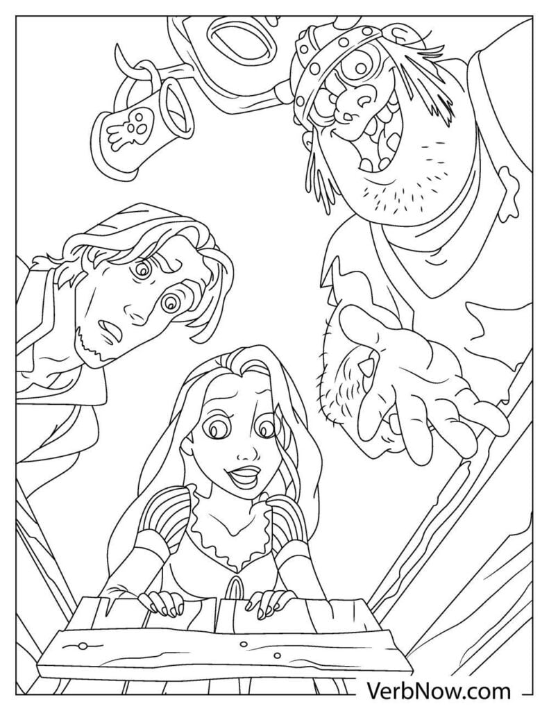 Disney Coloring Pages: 150+ Magic Galore Featuring Your Favorite Characters 10