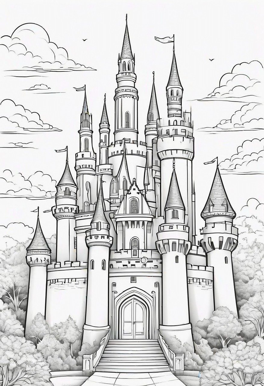 Disney Coloring Pages: 150+ Magic Galore Featuring Your Favorite Characters 12