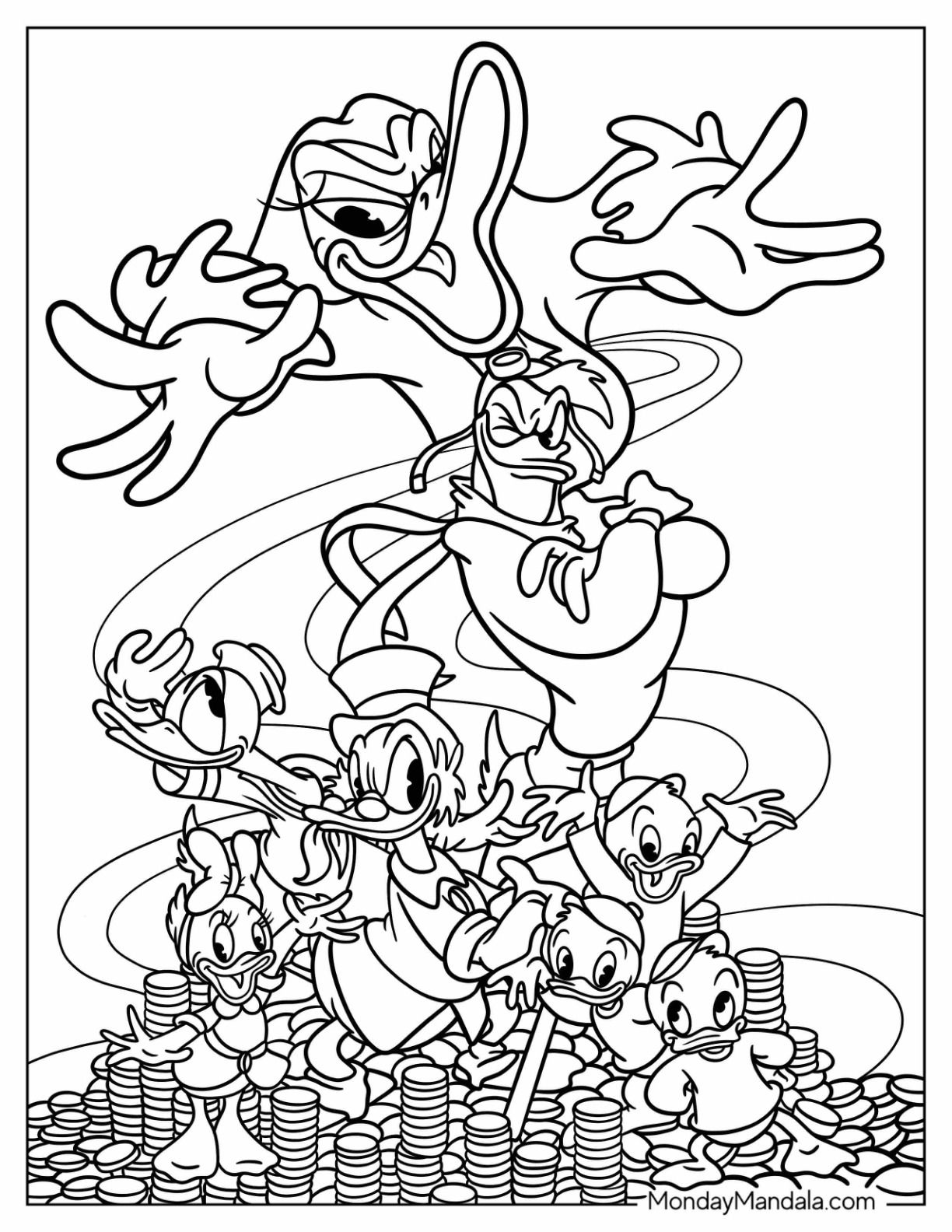 Disney Coloring Pages: 150+ Magic Galore Featuring Your Favorite Characters 127