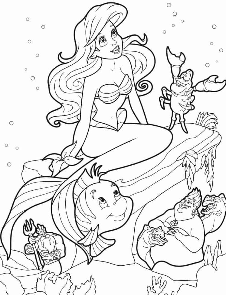 Disney Coloring Pages: 150+ Magic Galore Featuring Your Favorite Characters 128