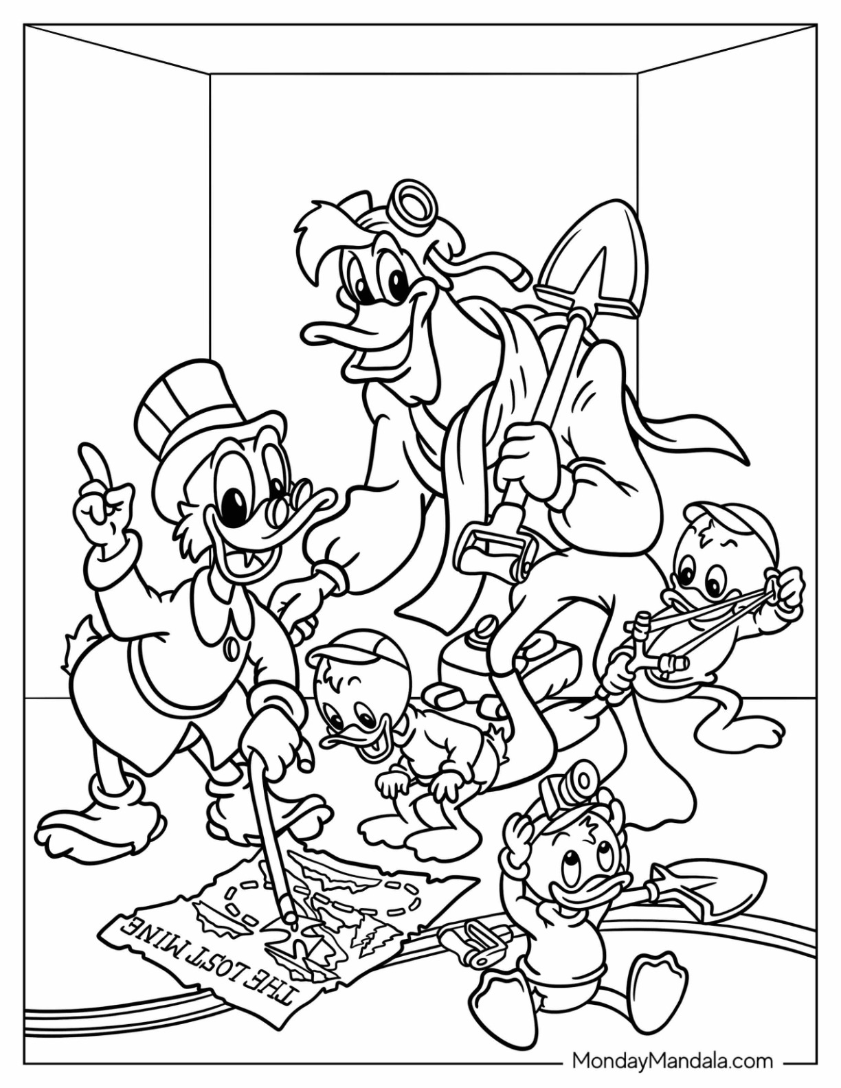 Disney Coloring Pages: 150+ Magic Galore Featuring Your Favorite Characters 33