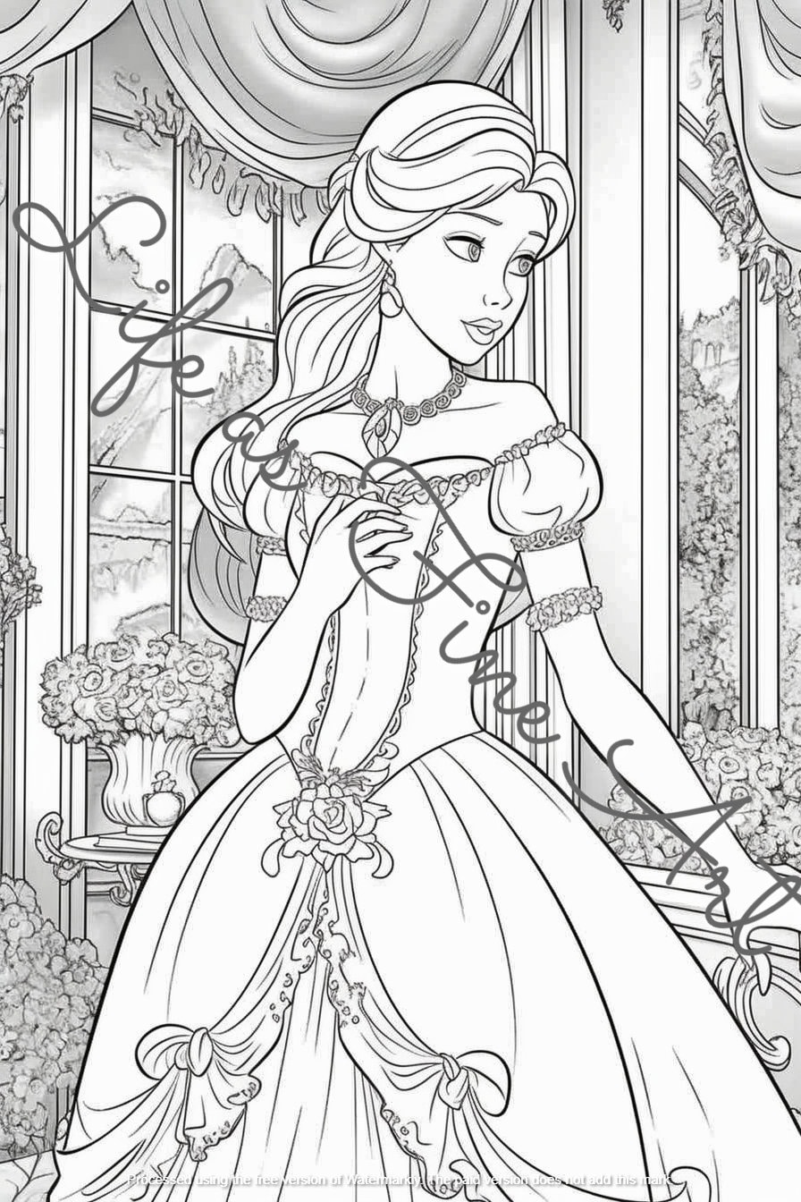 Disney Coloring Pages: 150+ Magic Galore Featuring Your Favorite Characters 5