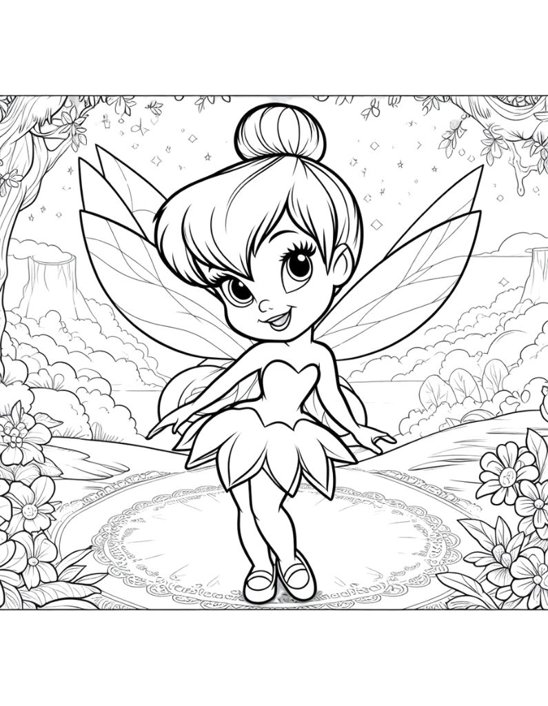 Disney Coloring Pages: 150+ Magic Galore Featuring Your Favorite Characters 72