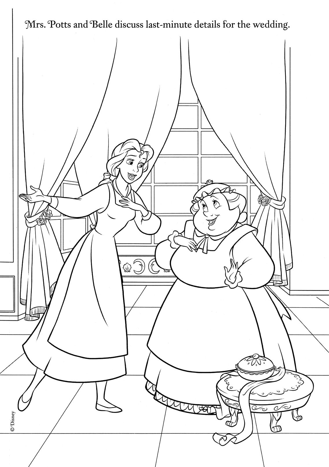 Disney Coloring Pages: 150+ Magic Galore Featuring Your Favorite Characters 90