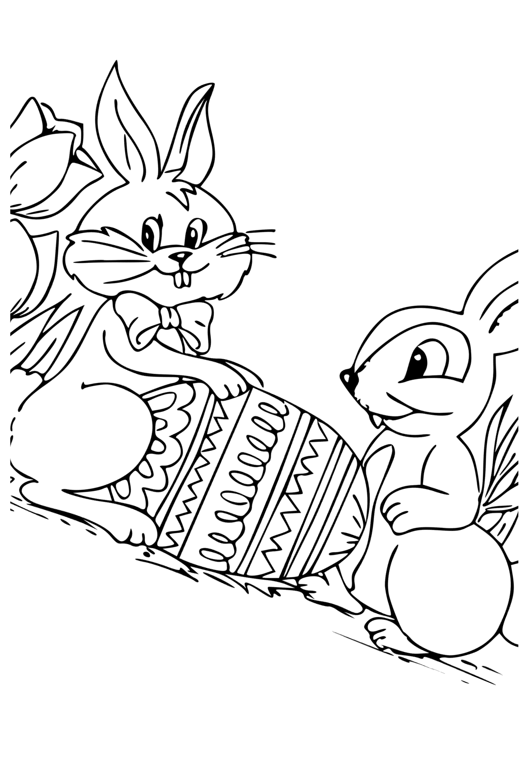 Easter Coloring Pages (Free PDF Printables) 101