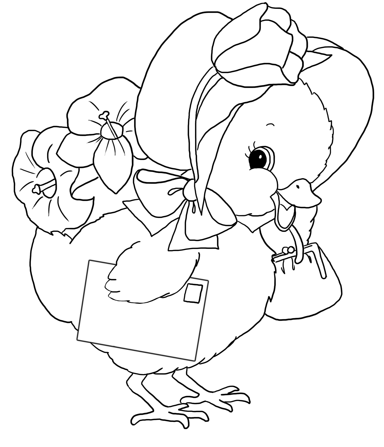 Easter Coloring Pages (Free PDF Printables) 108