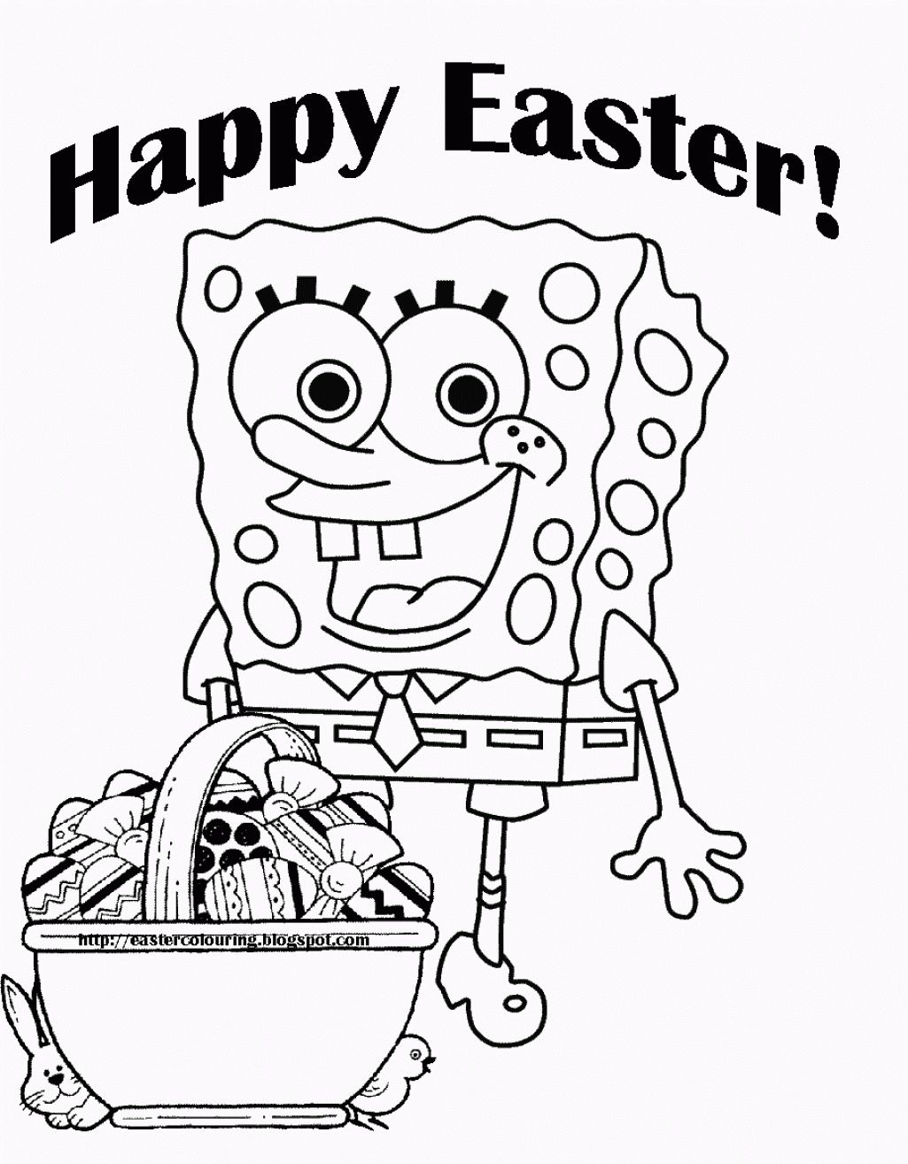 Easter Coloring Pages (Free PDF Printables) 112