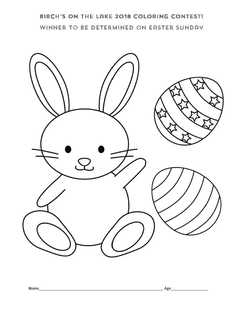 Easter Coloring Pages (Free PDF Printables) 116