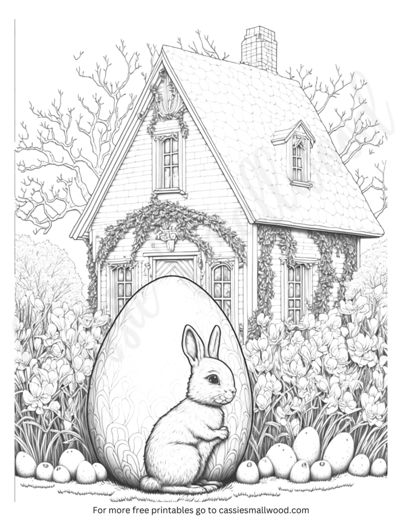 Easter Coloring Pages (Free PDF Printables) 118