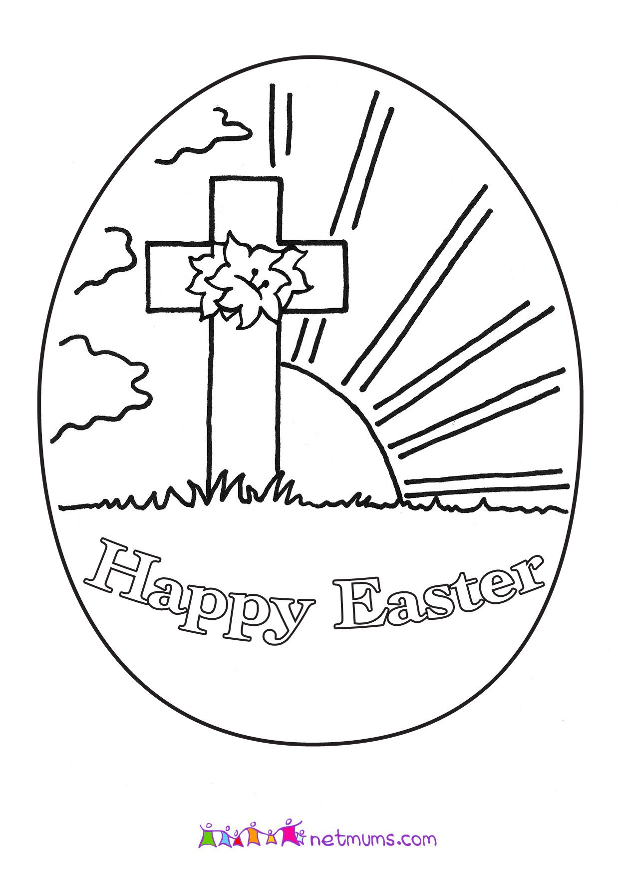 Easter Coloring Pages (Free PDF Printables) 119