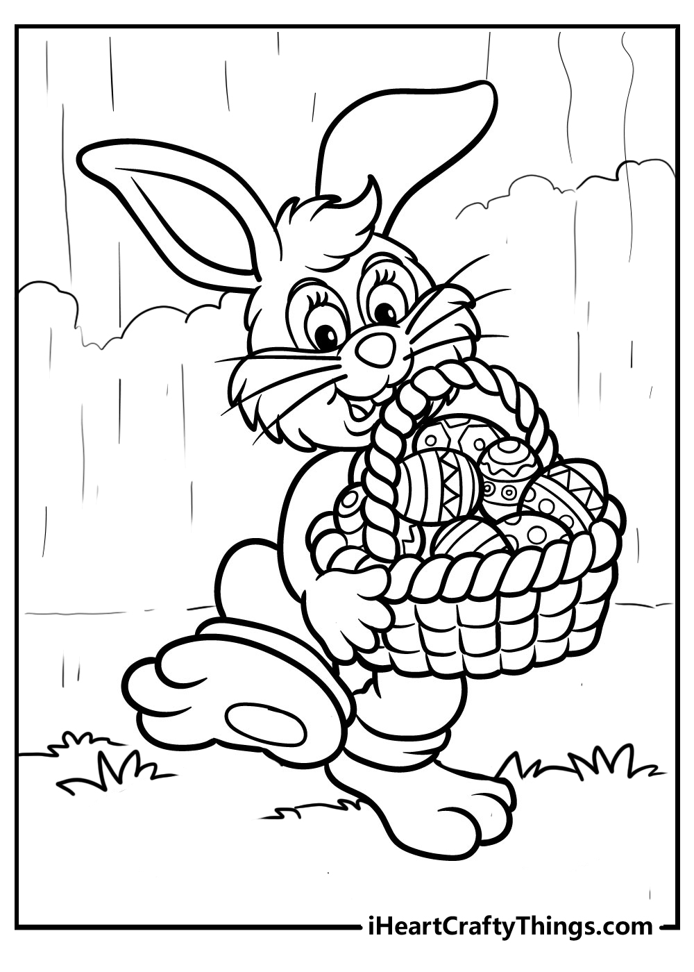 Easter Coloring Pages (Free PDF Printables) 120