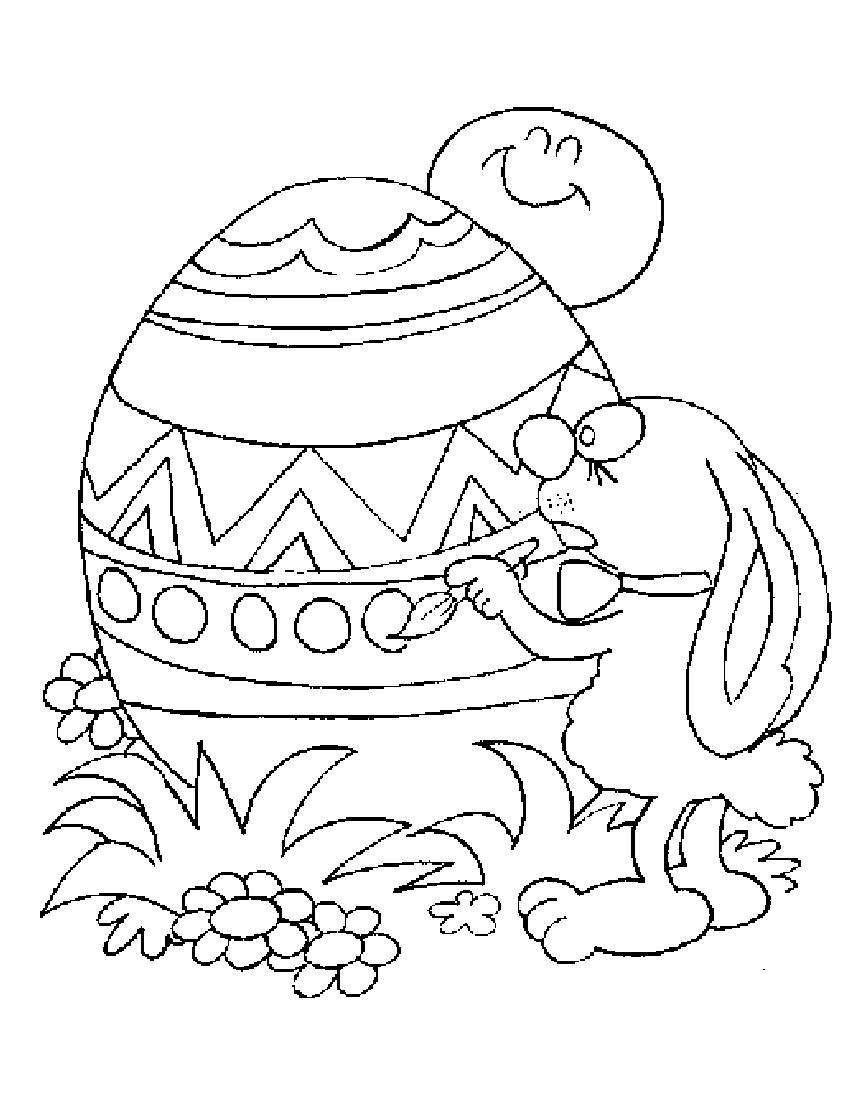 Easter Coloring Pages (Free PDF Printables) 129