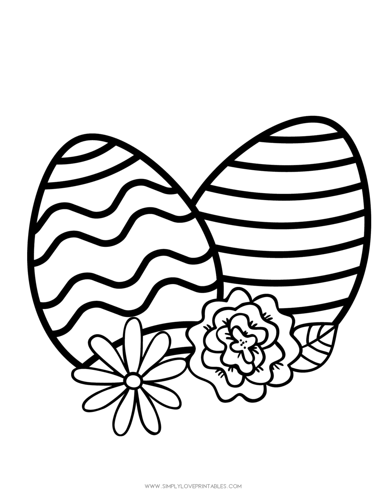 Easter Coloring Pages (Free PDF Printables) 132