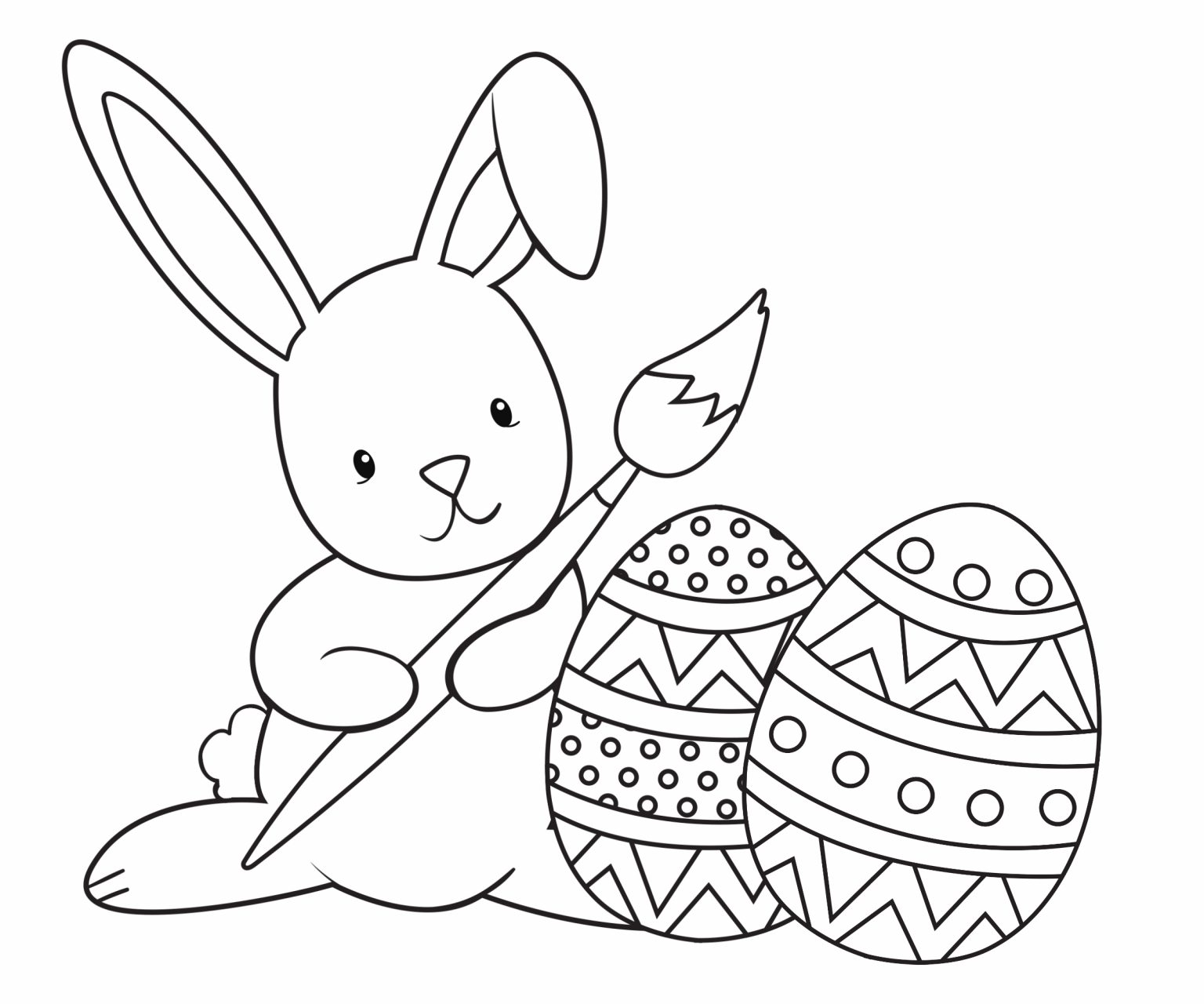 Easter Coloring Pages (Free PDF Printables) 135