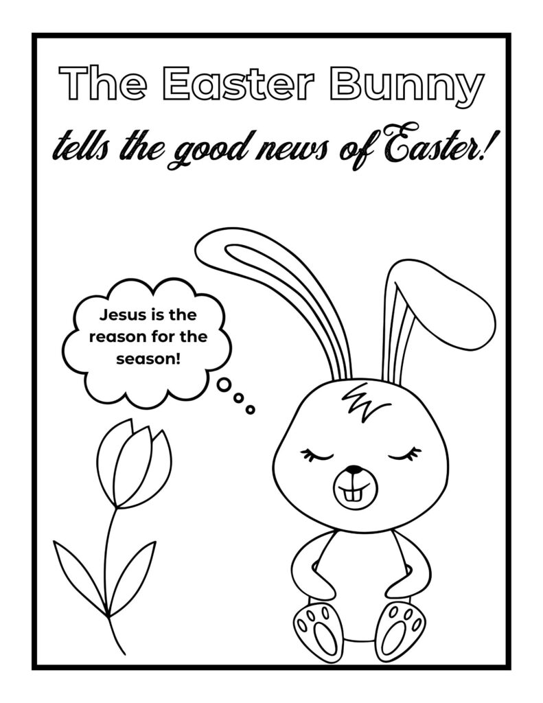 Easter Coloring Pages (Free PDF Printables) 147