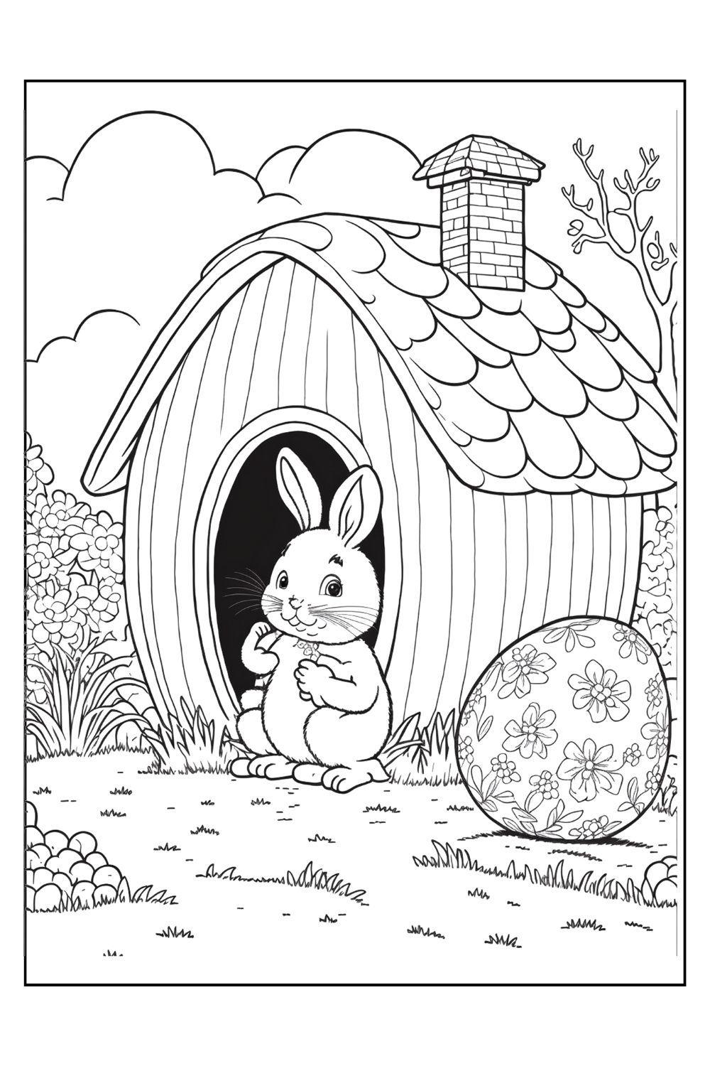 Easter Coloring Pages (Free PDF Printables) 149