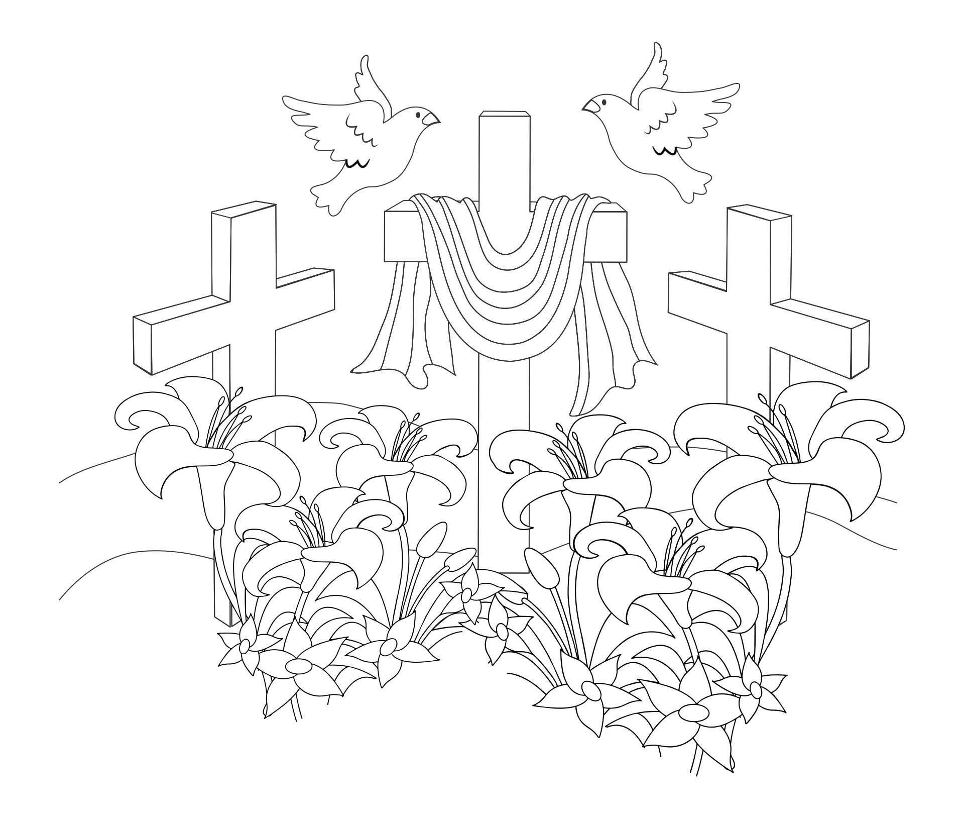 Easter Coloring Pages (Free PDF Printables) 150