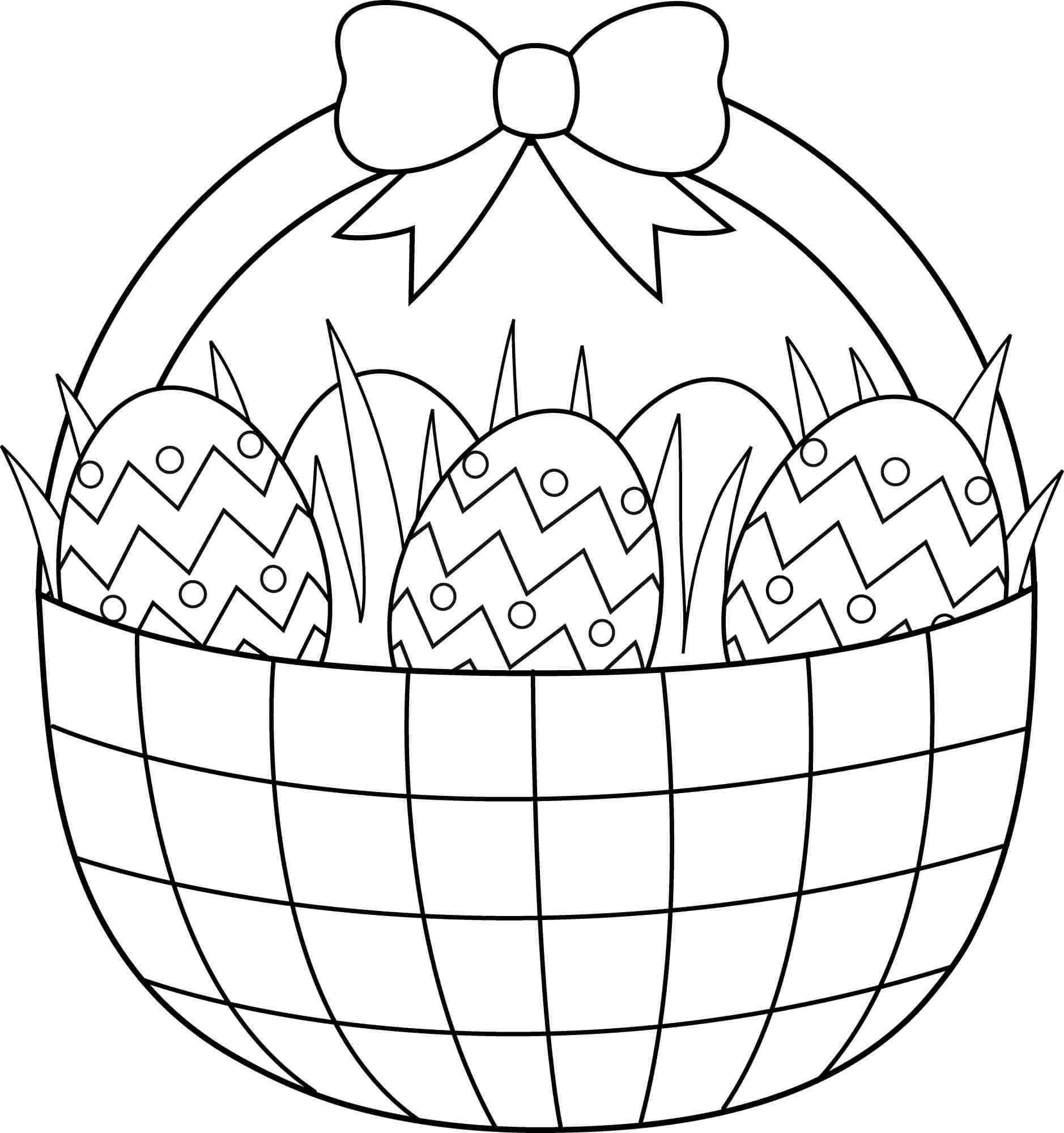 Easter Coloring Pages (Free PDF Printables) 154