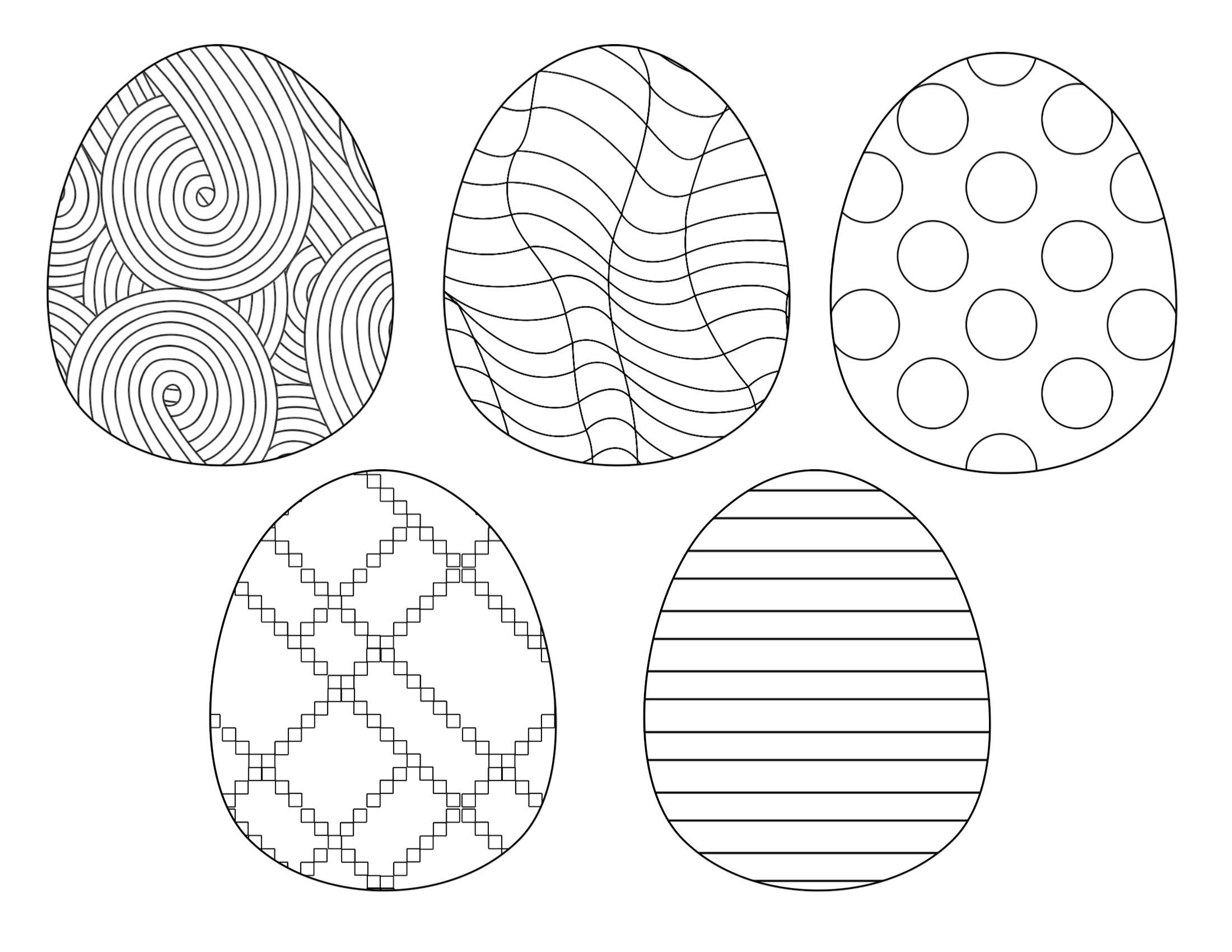 Easter Coloring Pages (Free PDF Printables) 164