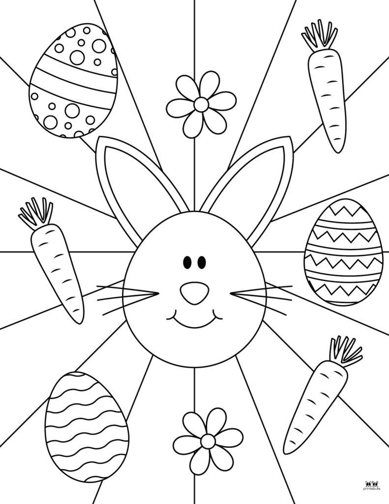 Easter Coloring Pages (Free PDF Printables) 166