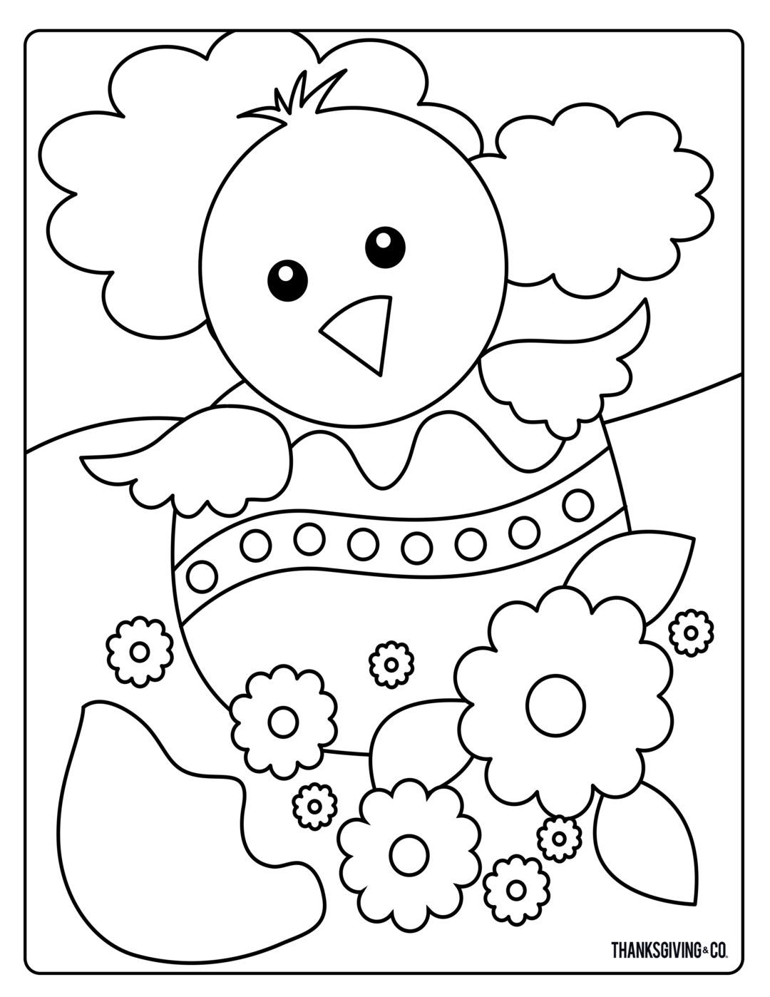 Easter Coloring Pages (Free PDF Printables) 169