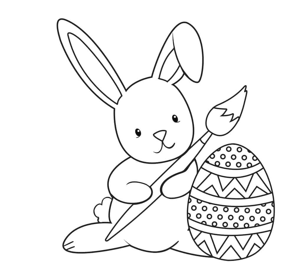 Easter Coloring Pages (Free PDF Printables) 172