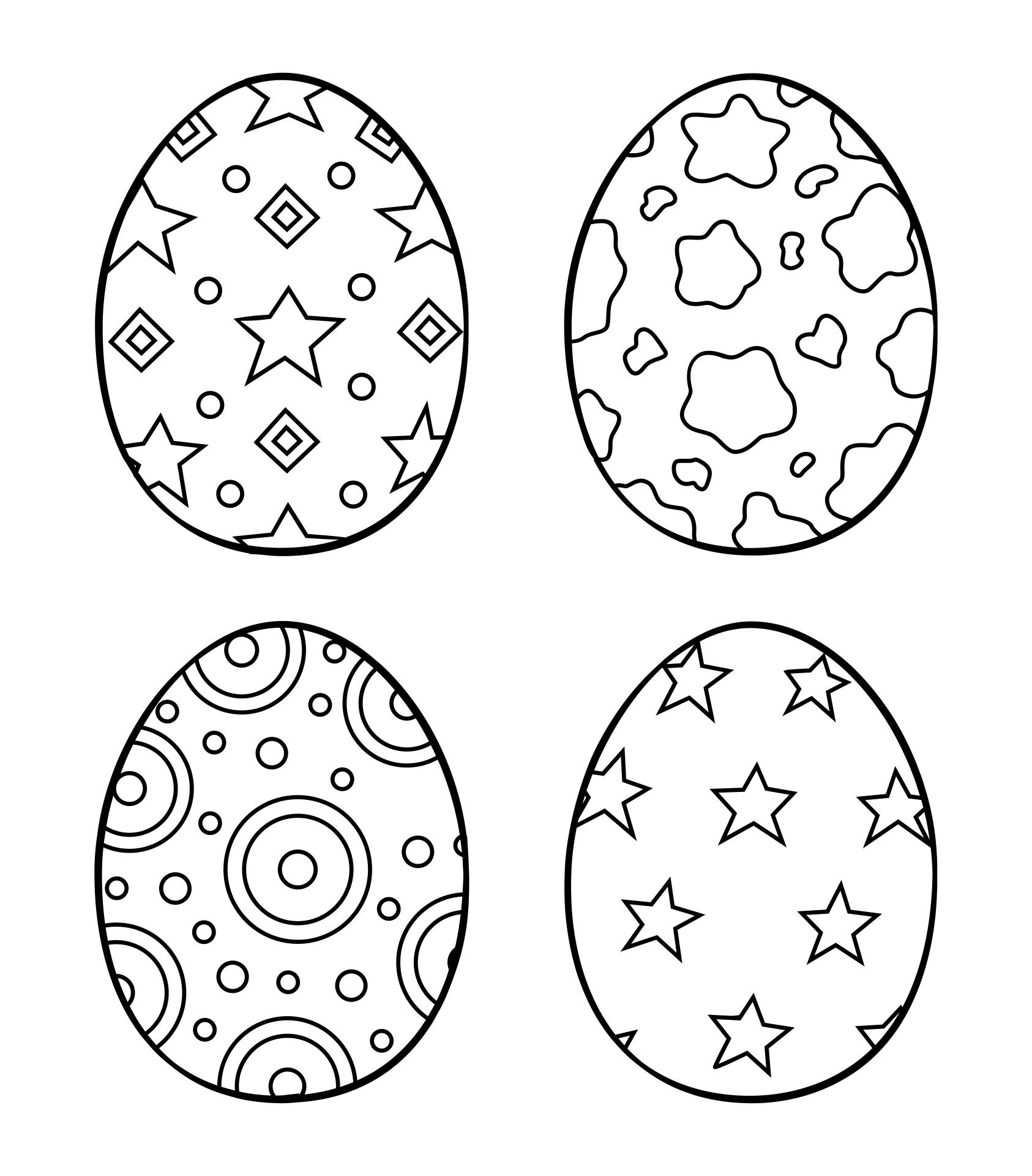 Easter Coloring Pages (Free PDF Printables) 174