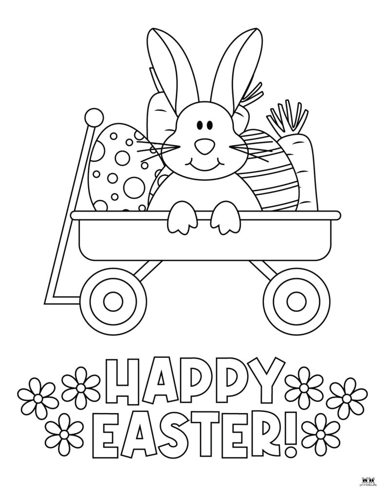 Easter Coloring Pages (Free PDF Printables) 188