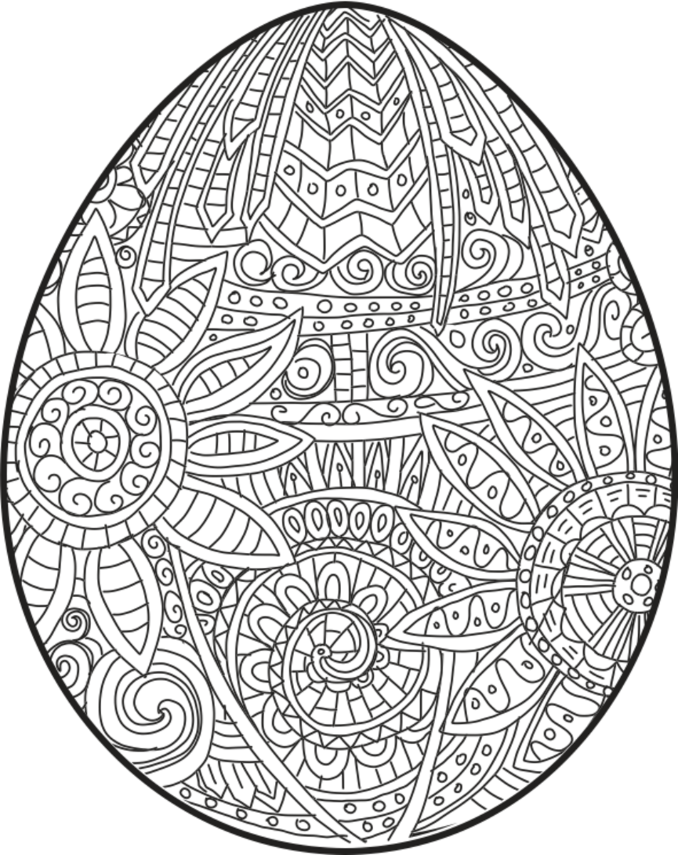 Easter Coloring Pages (Free PDF Printables) 197