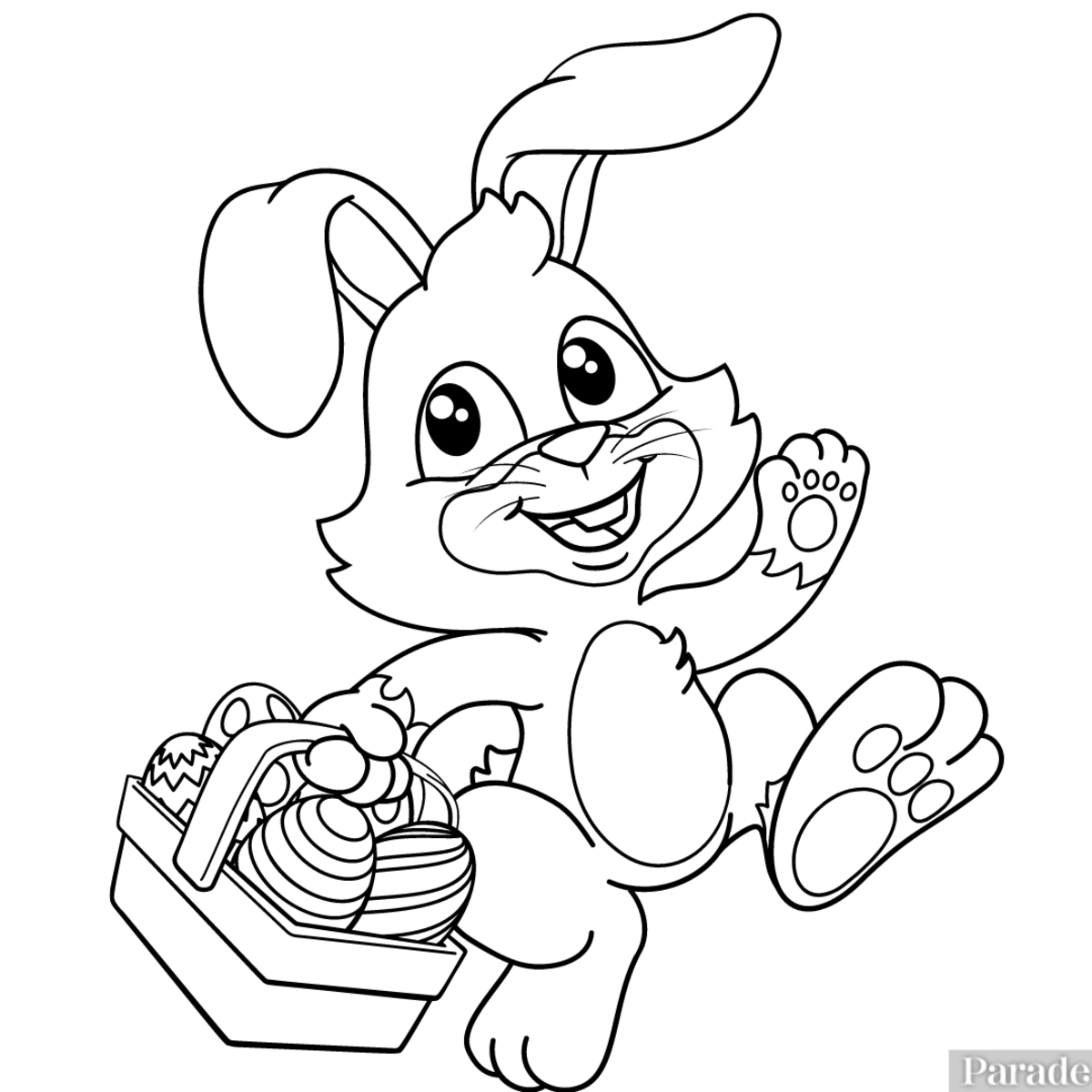 Easter Coloring Pages (Free PDF Printables) 25