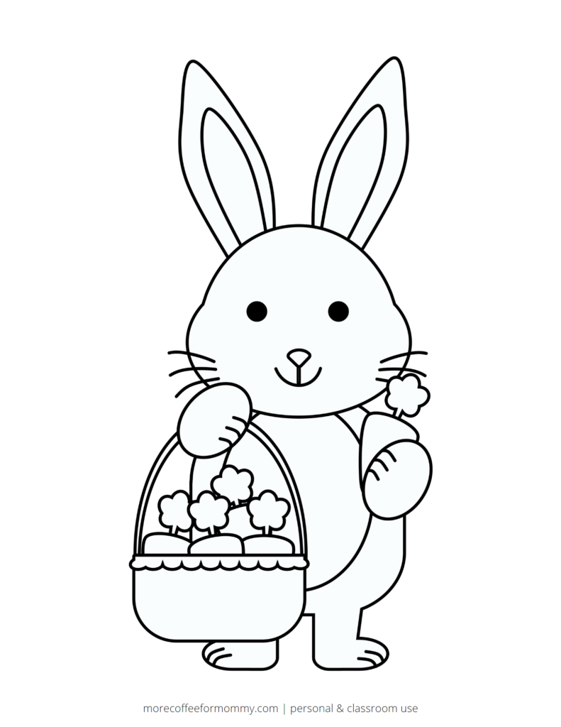 Easter Coloring Pages (Free PDF Printables) 31