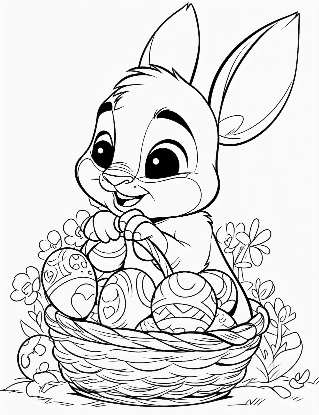 Easter Coloring Pages (Free PDF Printables) 51