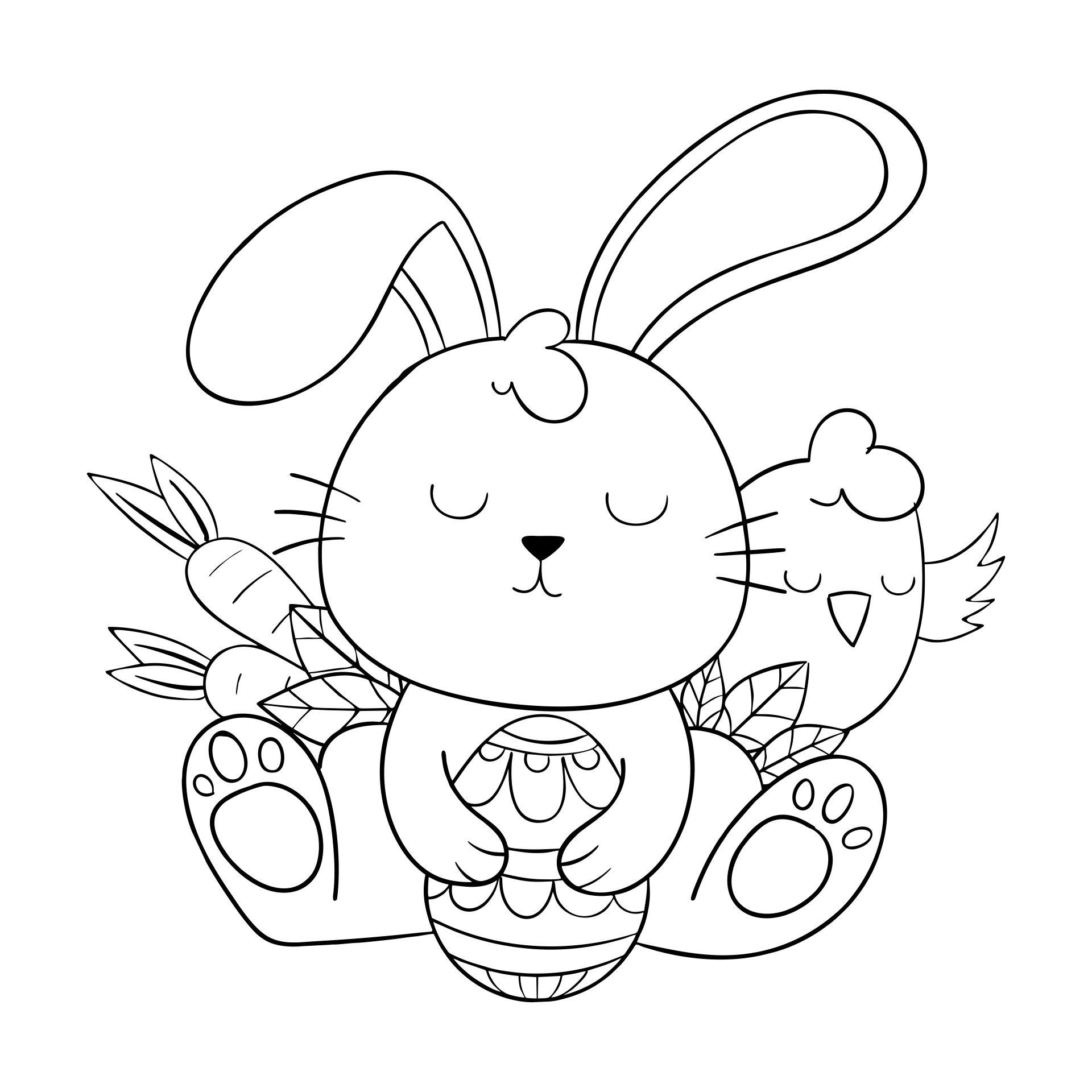 Easter Coloring Pages (Free PDF Printables) 55