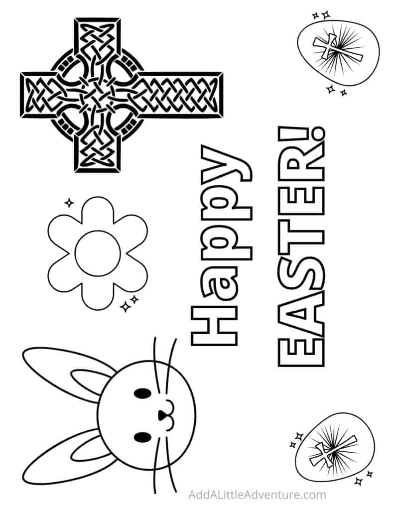 Easter Coloring Pages (Free PDF Printables) 56