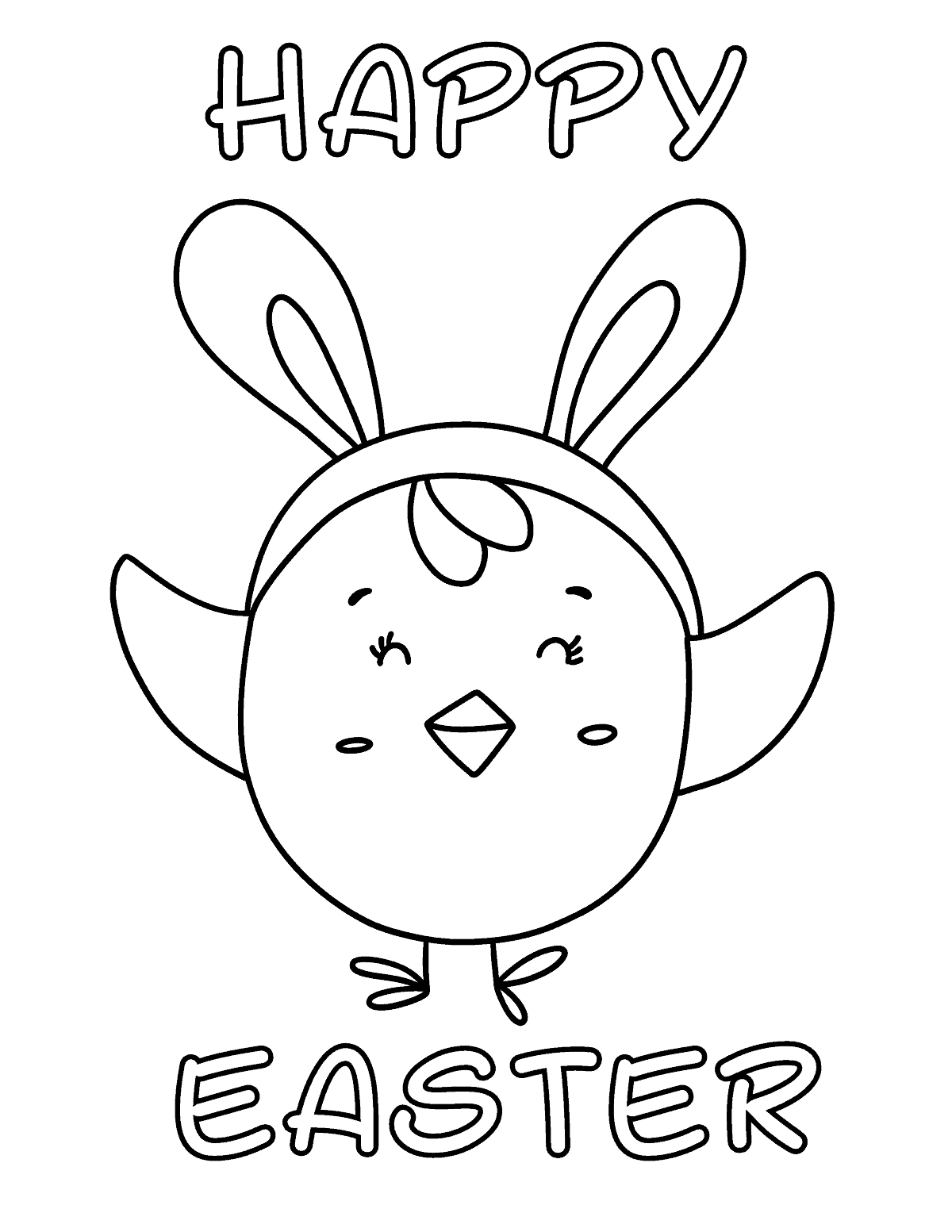 Easter Coloring Pages (Free PDF Printables) 58