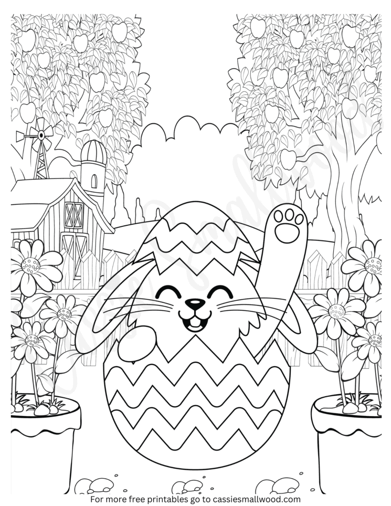 Easter Coloring Pages (Free PDF Printables) 6