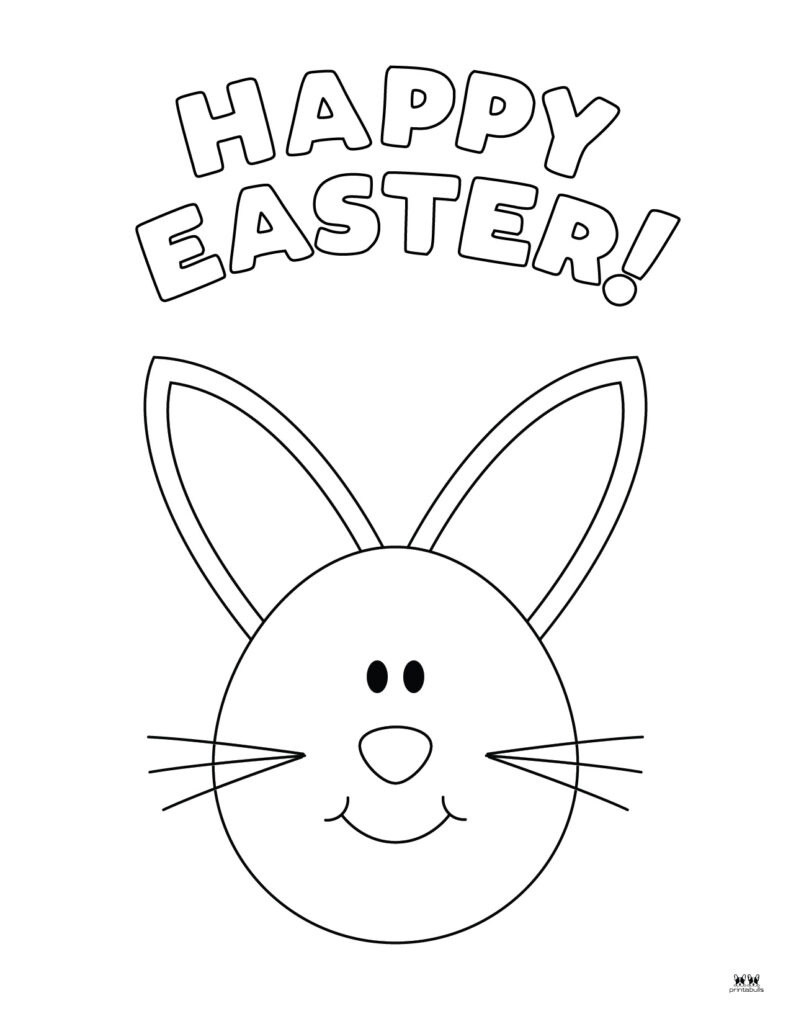 Easter Coloring Pages (Free PDF Printables) 61