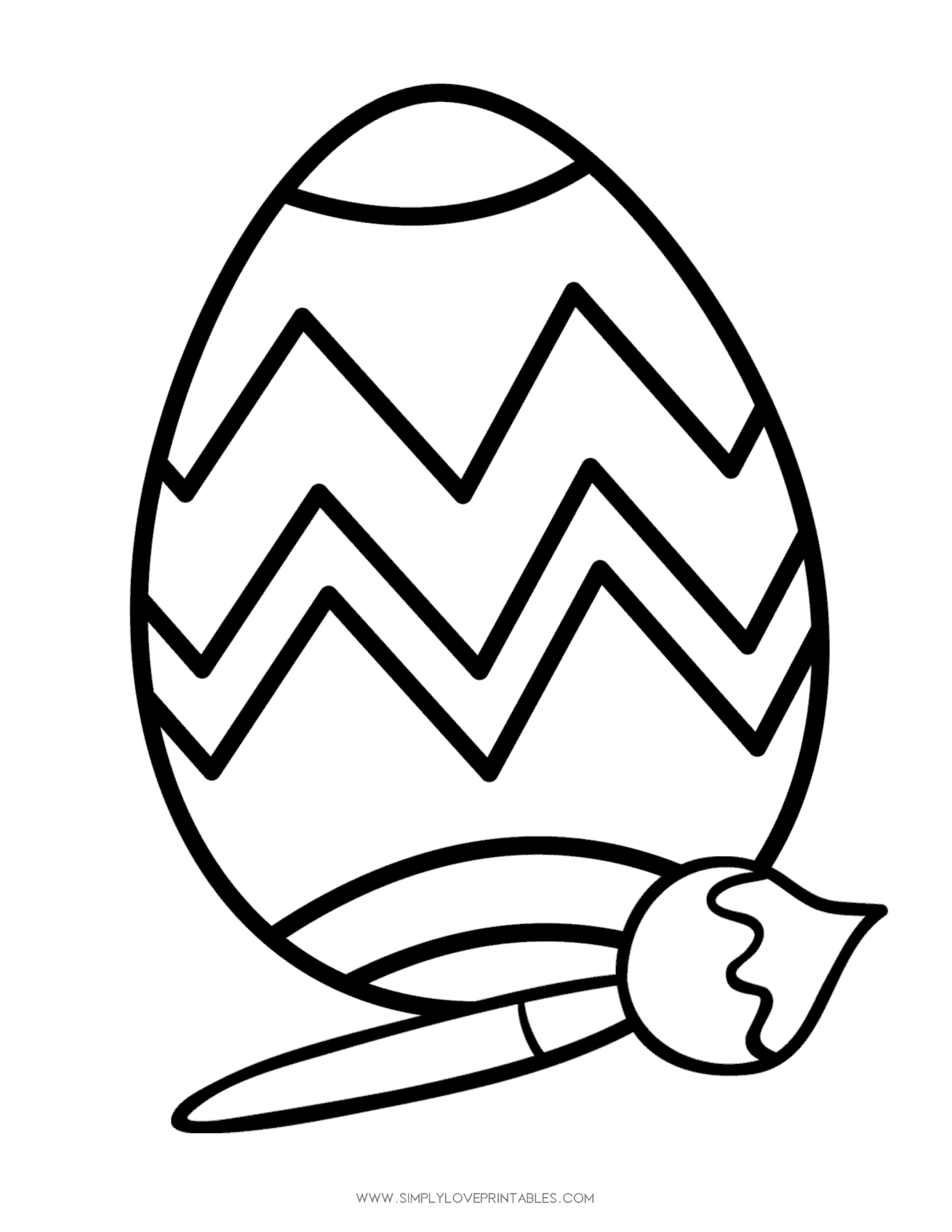 Easter Coloring Pages (Free PDF Printables) 62