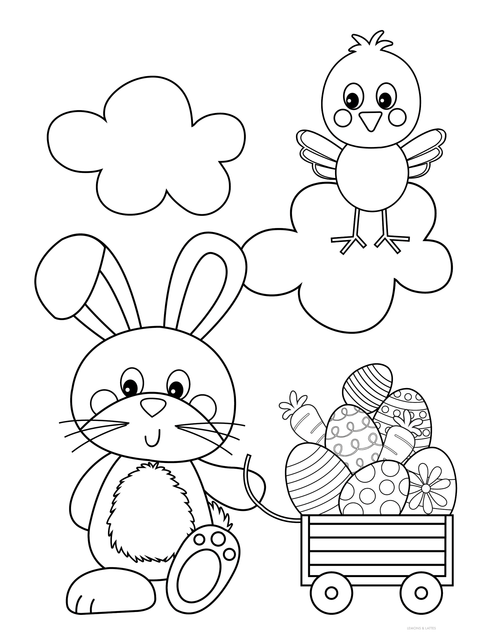 Easter Coloring Pages (Free PDF Printables) 68