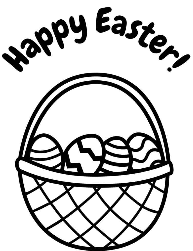 Easter Coloring Pages (Free PDF Printables) 69